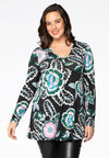 Tunic JANE v-neck - multi - #2