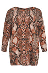 Sweater SNAKE jersey - orange - #4