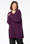 Pullover teddy - purple