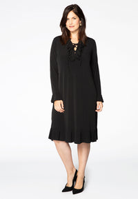 Dress DOLCE frills - black - #1