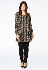 Tunic wide bottom BLACK CAMEL - black - #1