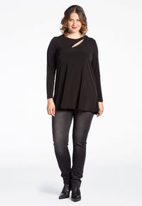 Tunic flare buckle DOLCE - black - #1