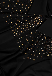 Tunic DOLCE beading - black - #3