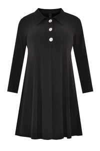 Dress stone buttons DOLCE - black - #4