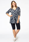 Tunic flare buttoned SAILOR - blue - #1
