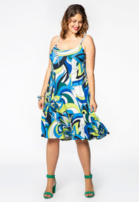 Dress spaghetti straps SEVILLA - multi - #1