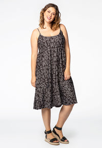 Dress spaghetti straps MIA - black - #2
