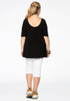 Shirt deep back DOLCE - black - #3
