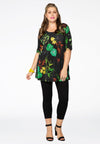 Tunic flare TROPICAL - white - #1