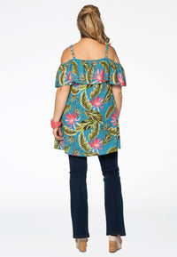 Tunic off shoulder HAWAII - multi - #3