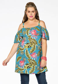 Tunic off shoulder HAWAII - multi - #2