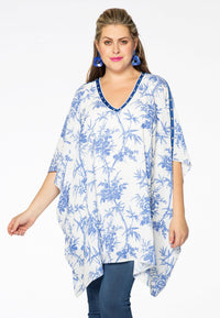 Tunic square BAMBOO - white - #2