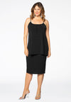 Singlet flare spaghetti DOLCE - black - #1