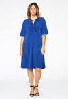 Dress ruffled DOLCE - blue