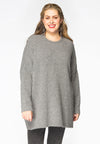 Pullover wide TEDDY - grey
