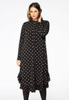 Dress collar DOTS - black - #2