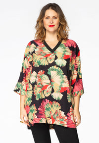 Blouse wide CASSIS - red - #2
