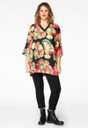 Blouse wide CASSIS - red - #1