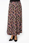 Skirt long PAISLEY - black - #1