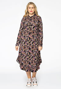 Dress collar PAISLEY - black - #1
