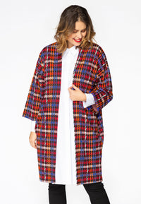 Cardigan CHECK - red - #2