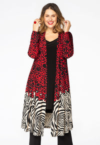 Cardigan LEO TIGER - red - #2