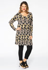 Tunic wide bottom PLUME - black - #1