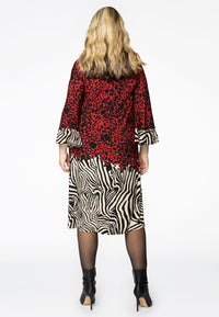 Dress LEO TIGER - red - #3