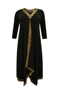 Dress pointy LEOPARD - black - #2