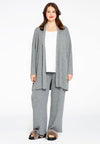 Cardigan rib LOUNGE - grey - #1