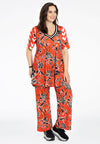 Trousers MIX PRINT - red - #1