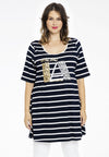 Tunic wide bottom MARITIME - blue - #2