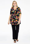 Tunic flare pleated BLOOMY - black - #1