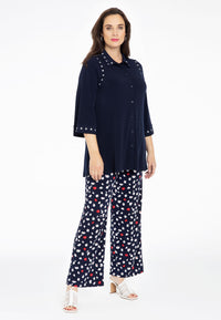 Trousers MILOU - blue - #1