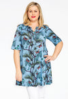 Tunic wide bottom PAPILLON - blue - #2