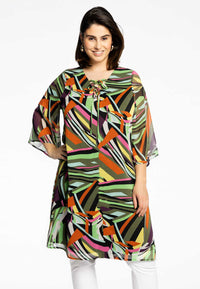 Dress string neck COLOURS - multi - #1