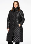 Quilted coat - black - #2