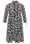Dress with bows WILLOW - black - #4