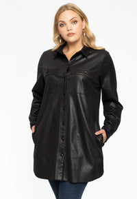 Jacket faux suede - black - #2