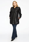 Jacket faux suede - black - #1