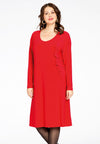 Dress shoulder frill DOLCE - red - #2