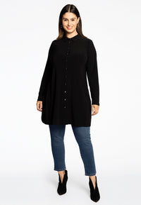 Blouse gold buttons DOLCE - black - #2