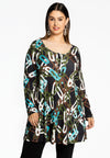 Tunic wide bottom AMY - black - #2
