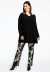 Tunic wide bottom strap DOLCE - black - #1