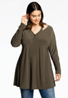 Tunic wide bottom strap DOLCE - green - #2