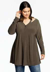 Tunic wide bottom strap DOLCE - green - #2