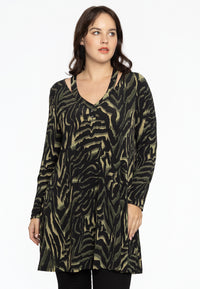 Tunic wide bottom strap KAMEO - green - #2