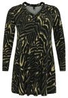 Tunic wide bottom strap KAMEO - green - #4
