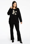 Sweater strass POODLE - black - #1