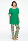 Tregging FLOWERY - black - #1